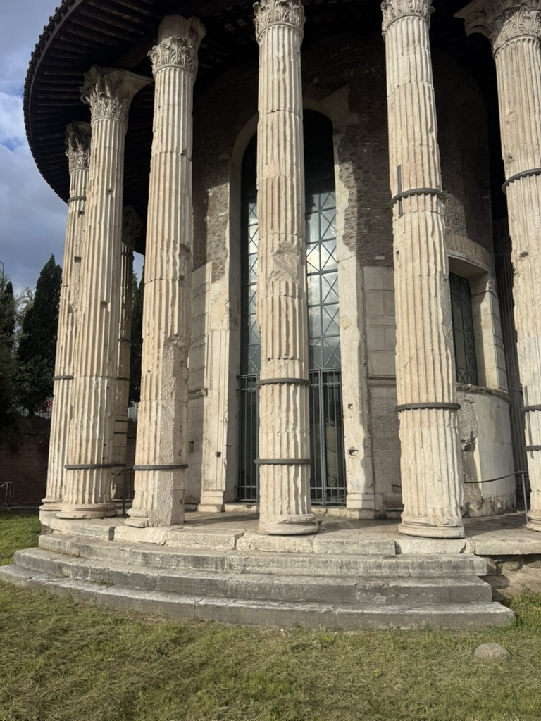 Rendering del tempio di Ercole Vincitore